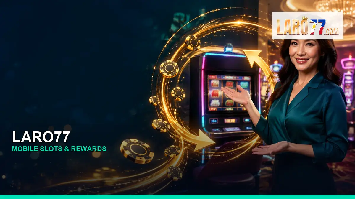 LARO77 mobile slots promotion for Philippine players